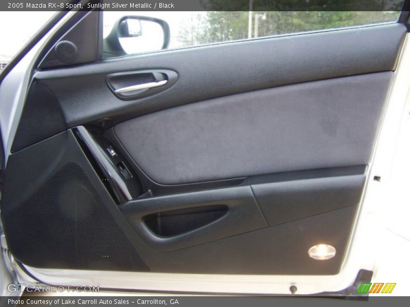 Sunlight Silver Metallic / Black 2005 Mazda RX-8 Sport