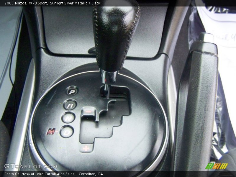 Sunlight Silver Metallic / Black 2005 Mazda RX-8 Sport