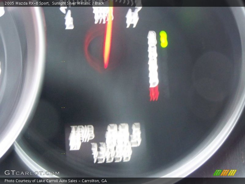 Sunlight Silver Metallic / Black 2005 Mazda RX-8 Sport