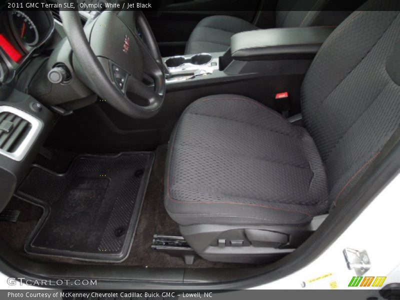 Olympic White / Jet Black 2011 GMC Terrain SLE