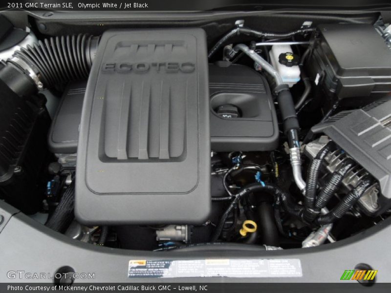 Olympic White / Jet Black 2011 GMC Terrain SLE