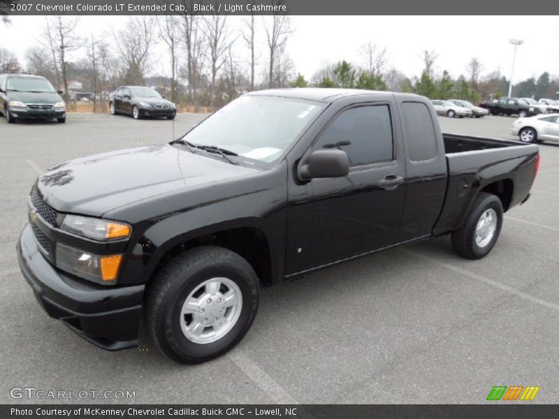 Black / Light Cashmere 2007 Chevrolet Colorado LT Extended Cab