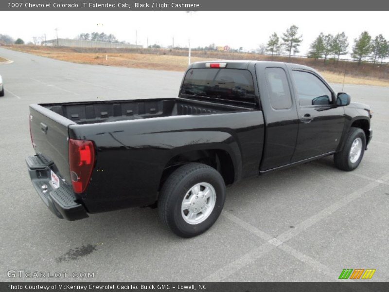 Black / Light Cashmere 2007 Chevrolet Colorado LT Extended Cab