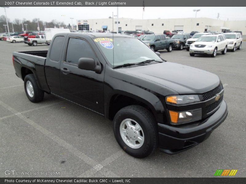 Black / Light Cashmere 2007 Chevrolet Colorado LT Extended Cab