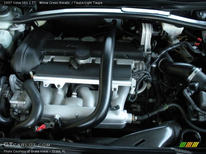 Willow Green Metallic / Taupe/Light Taupe 2007 Volvo S60 2.5T