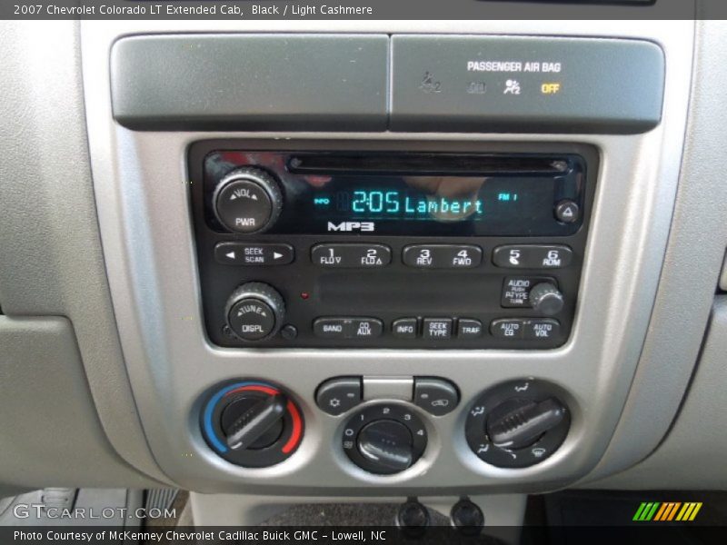 Black / Light Cashmere 2007 Chevrolet Colorado LT Extended Cab