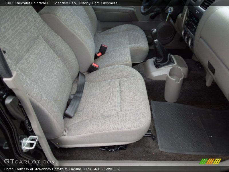 Black / Light Cashmere 2007 Chevrolet Colorado LT Extended Cab