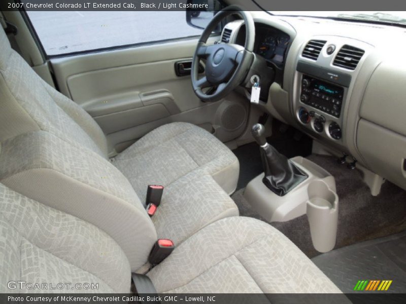 Black / Light Cashmere 2007 Chevrolet Colorado LT Extended Cab