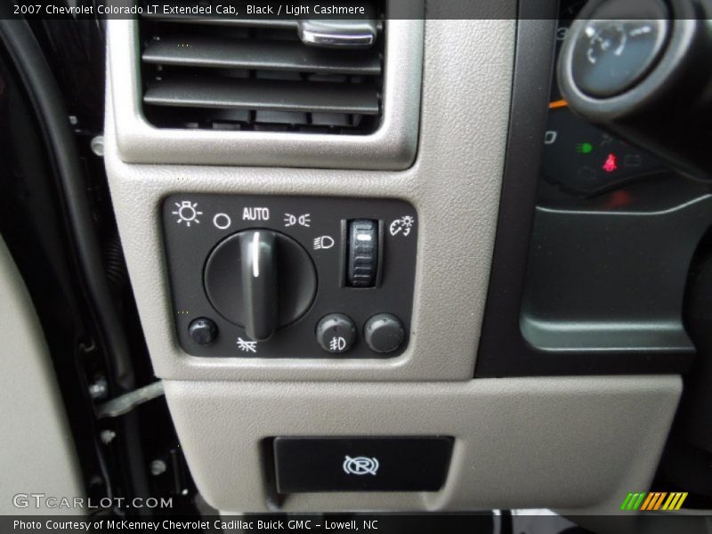 Black / Light Cashmere 2007 Chevrolet Colorado LT Extended Cab