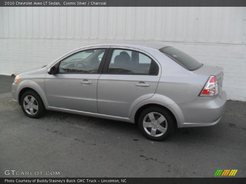 Cosmic Silver / Charcoal 2010 Chevrolet Aveo LT Sedan
