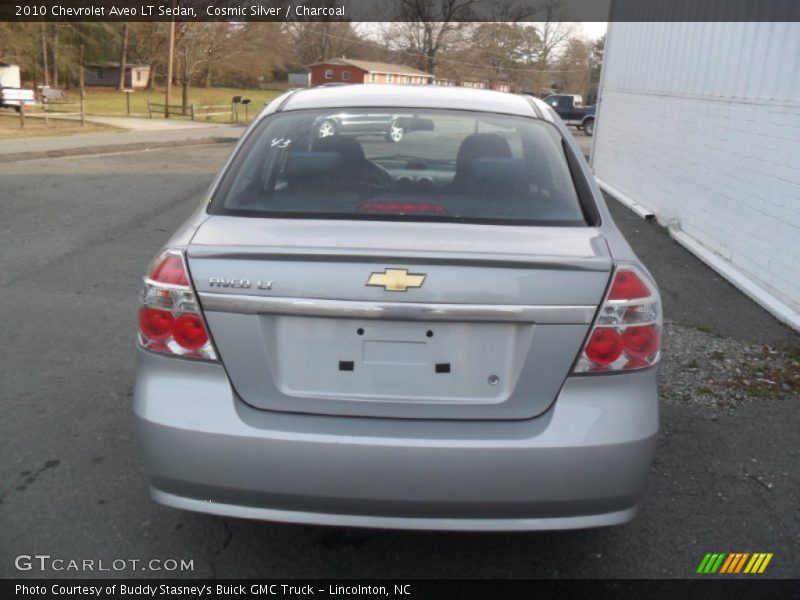 Cosmic Silver / Charcoal 2010 Chevrolet Aveo LT Sedan