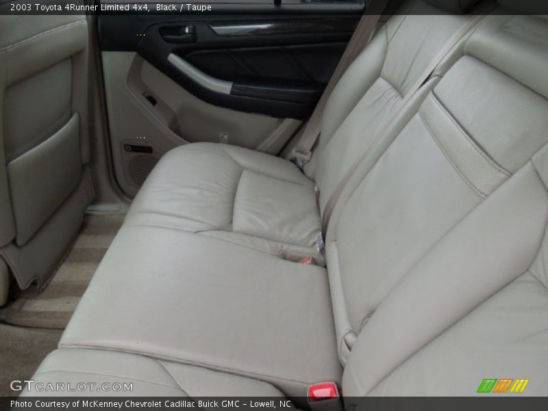 Black / Taupe 2003 Toyota 4Runner Limited 4x4
