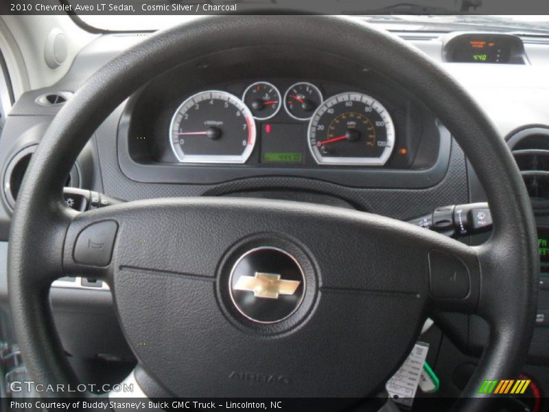 Cosmic Silver / Charcoal 2010 Chevrolet Aveo LT Sedan