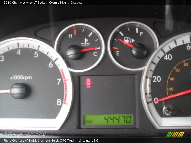 Cosmic Silver / Charcoal 2010 Chevrolet Aveo LT Sedan