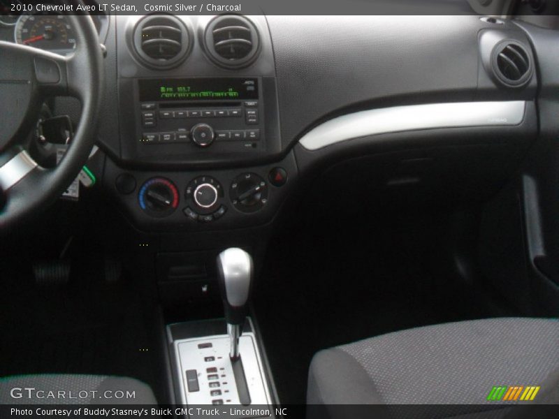 Cosmic Silver / Charcoal 2010 Chevrolet Aveo LT Sedan