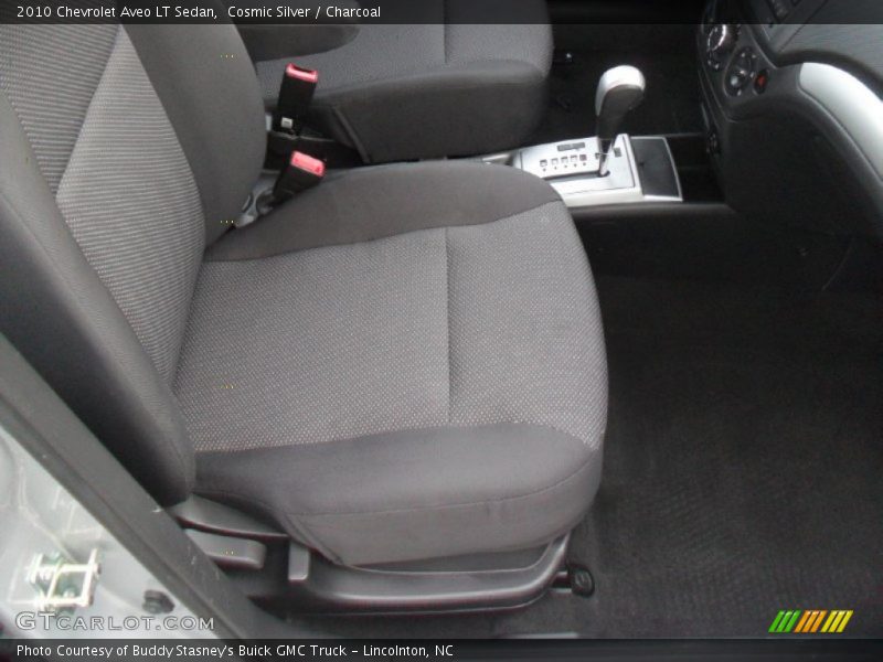 Cosmic Silver / Charcoal 2010 Chevrolet Aveo LT Sedan