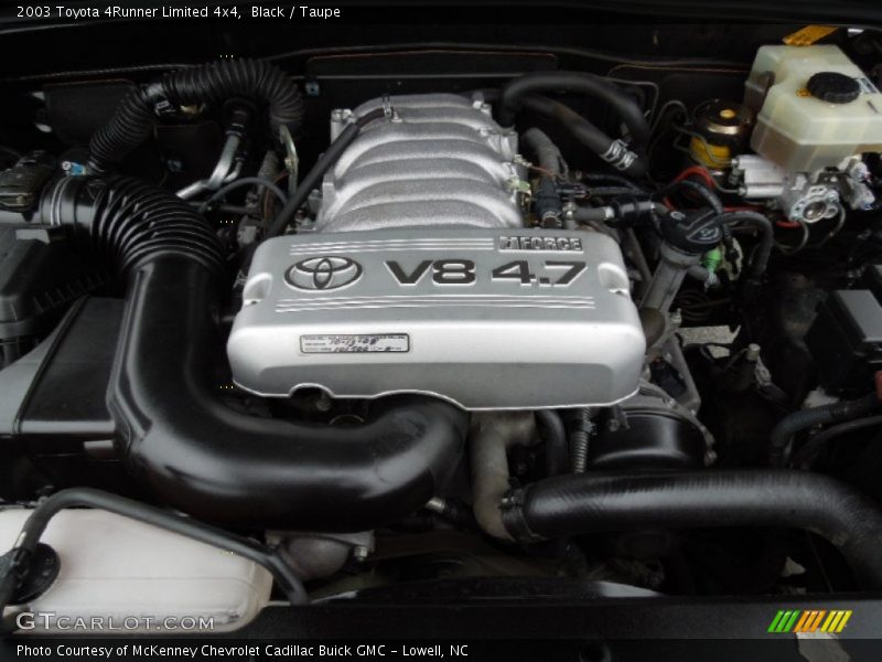 Black / Taupe 2003 Toyota 4Runner Limited 4x4