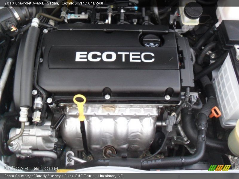  2010 Aveo LT Sedan Engine - 1.6 Liter DOHC 16-Valve VVT Ecotech 4 Cylinder