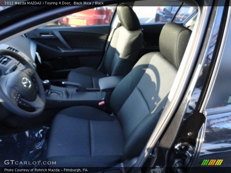 Black Mica / Black 2012 Mazda MAZDA3 i Touring 4 Door