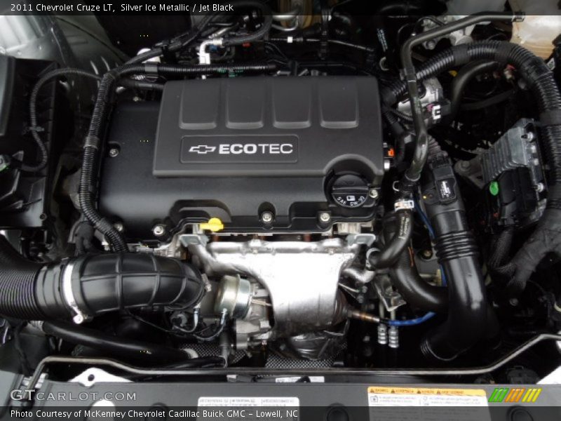 Silver Ice Metallic / Jet Black 2011 Chevrolet Cruze LT