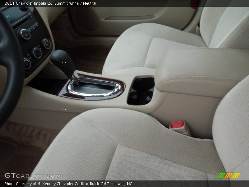 Summit White / Neutral 2011 Chevrolet Impala LS