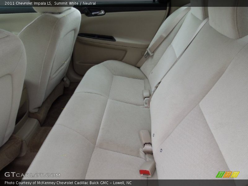 Summit White / Neutral 2011 Chevrolet Impala LS