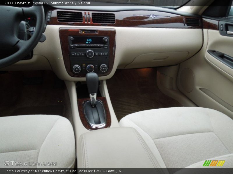 Summit White / Neutral 2011 Chevrolet Impala LS