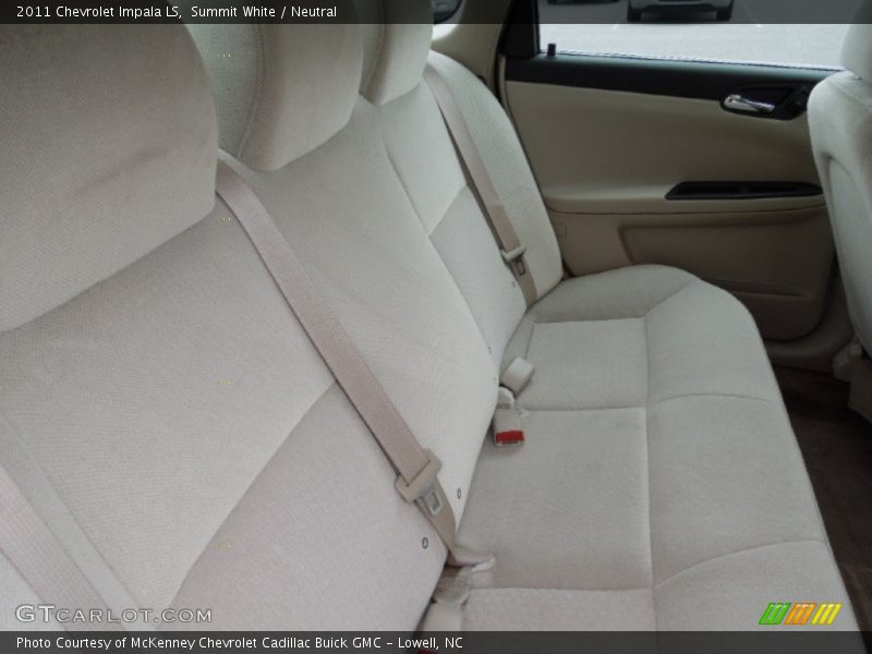 Summit White / Neutral 2011 Chevrolet Impala LS