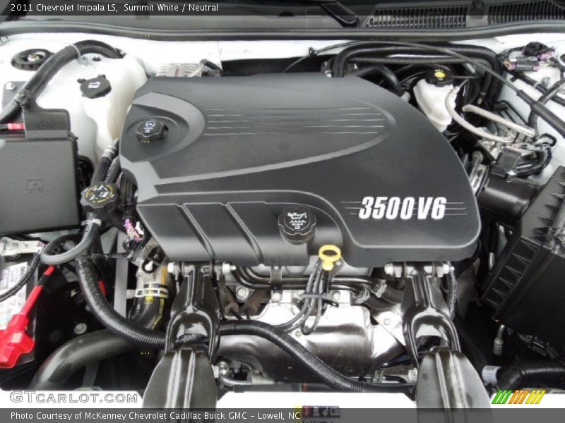 Summit White / Neutral 2011 Chevrolet Impala LS