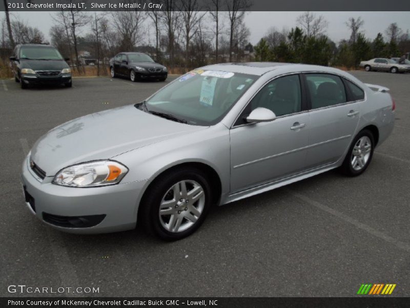 Silver Ice Metallic / Gray 2011 Chevrolet Impala LT