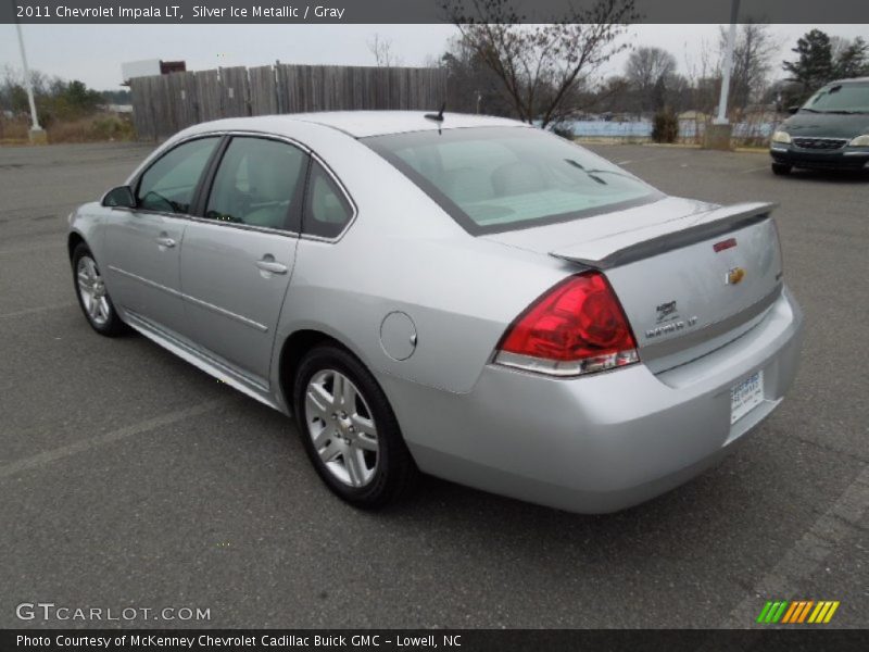 Silver Ice Metallic / Gray 2011 Chevrolet Impala LT