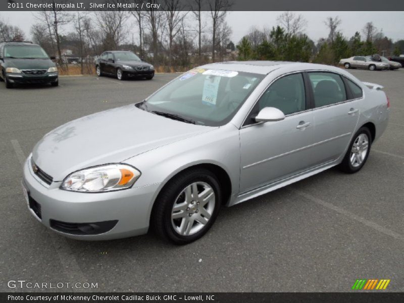 Silver Ice Metallic / Gray 2011 Chevrolet Impala LT