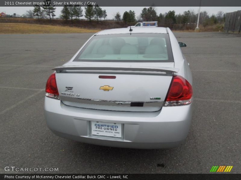 Silver Ice Metallic / Gray 2011 Chevrolet Impala LT