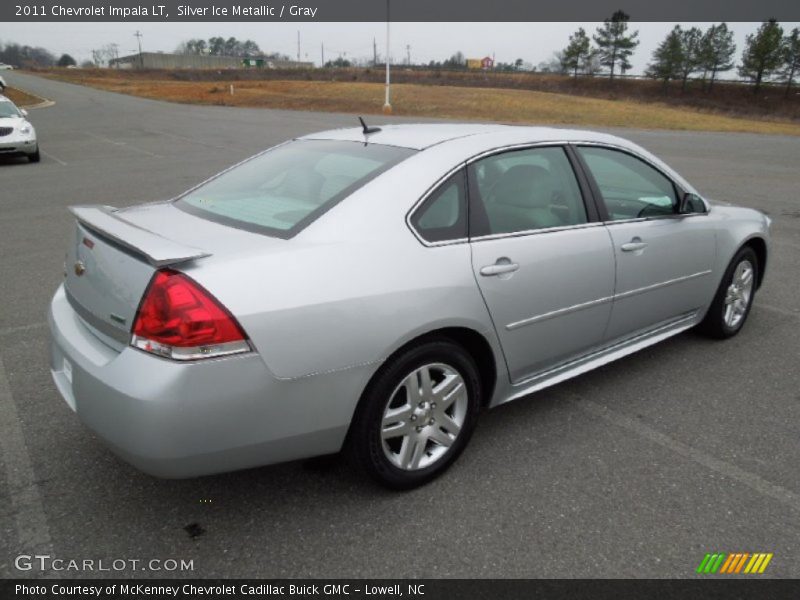 Silver Ice Metallic / Gray 2011 Chevrolet Impala LT