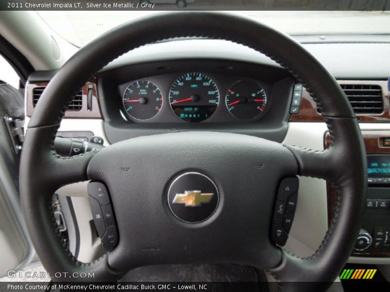 Silver Ice Metallic / Gray 2011 Chevrolet Impala LT
