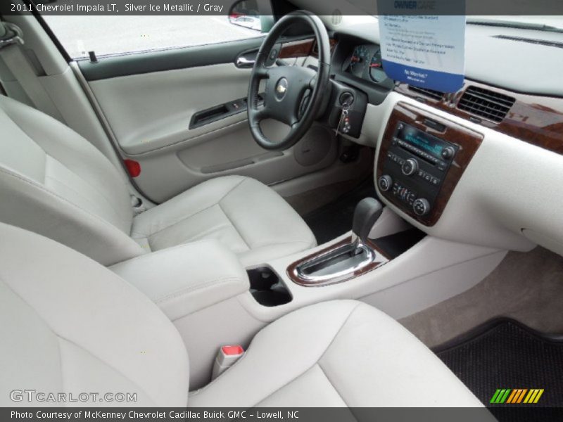 Silver Ice Metallic / Gray 2011 Chevrolet Impala LT