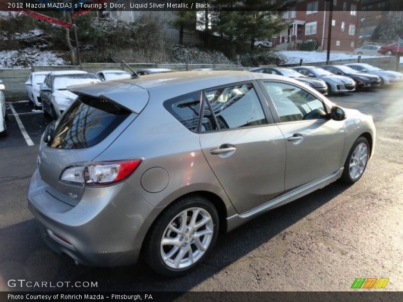  2012 MAZDA3 s Touring 5 Door Liquid Silver Metallic