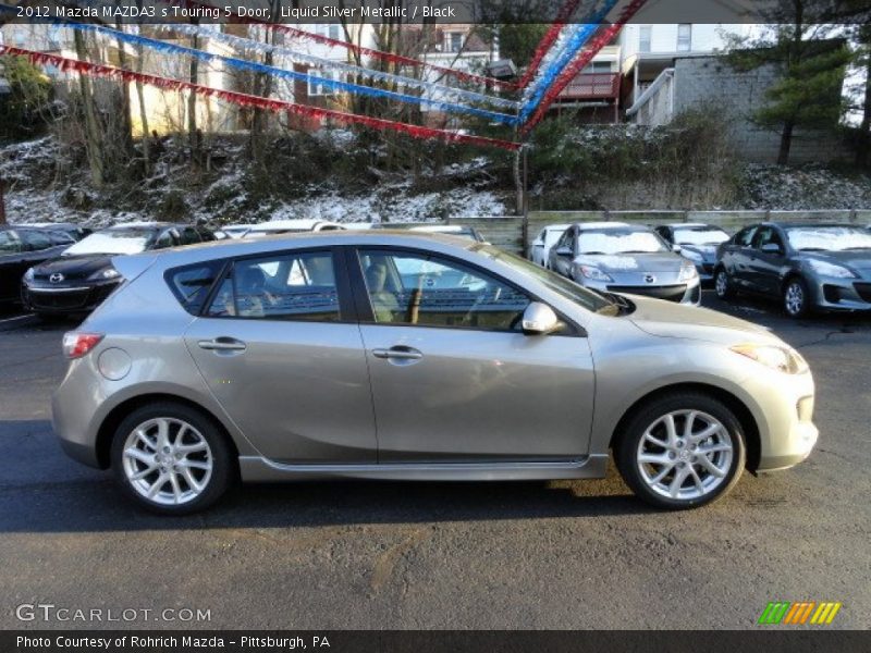  2012 MAZDA3 s Touring 5 Door Liquid Silver Metallic