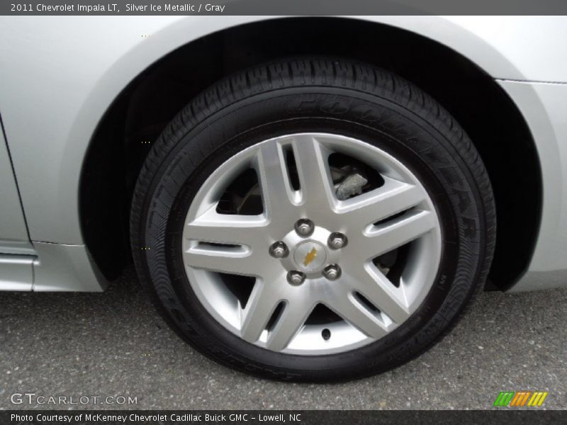 Silver Ice Metallic / Gray 2011 Chevrolet Impala LT