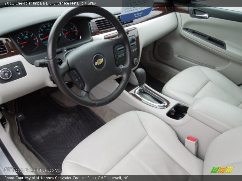 Silver Ice Metallic / Gray 2011 Chevrolet Impala LT