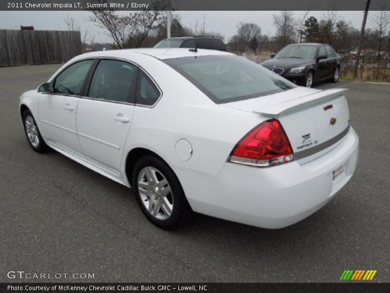 Summit White / Ebony 2011 Chevrolet Impala LT
