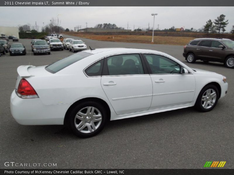 Summit White / Ebony 2011 Chevrolet Impala LT