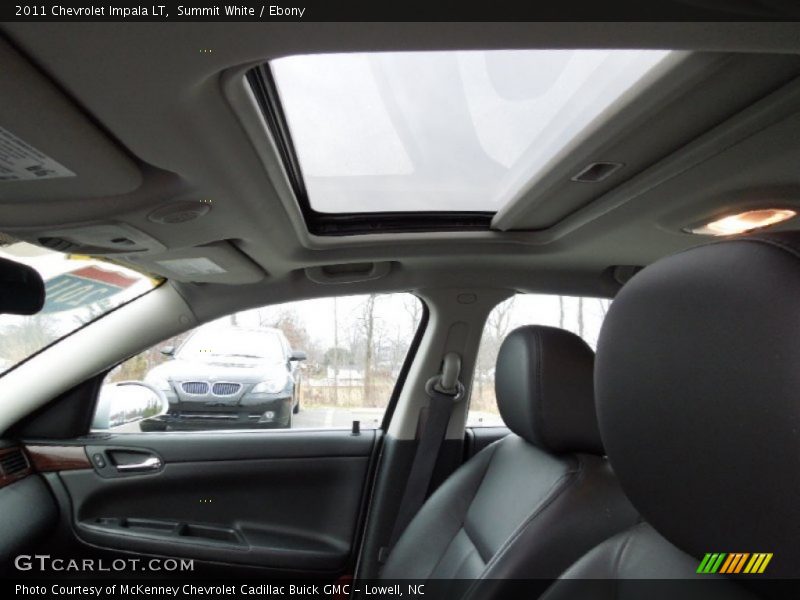 Summit White / Ebony 2011 Chevrolet Impala LT