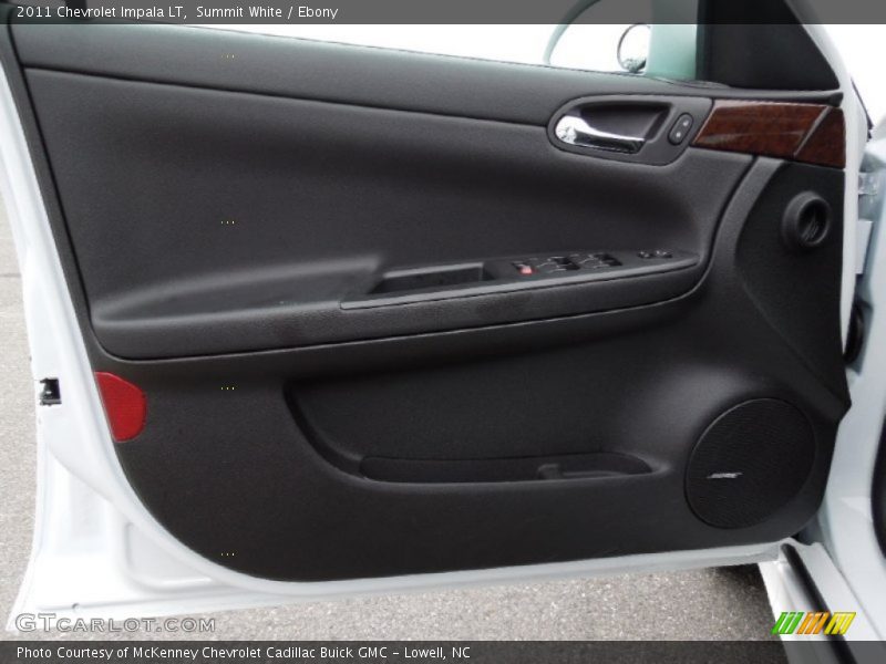 Summit White / Ebony 2011 Chevrolet Impala LT