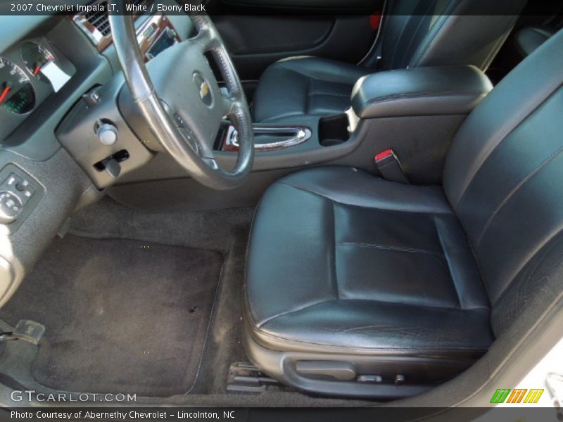 White / Ebony Black 2007 Chevrolet Impala LT
