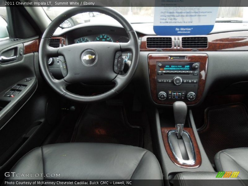 Summit White / Ebony 2011 Chevrolet Impala LT