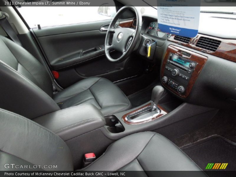 Summit White / Ebony 2011 Chevrolet Impala LT
