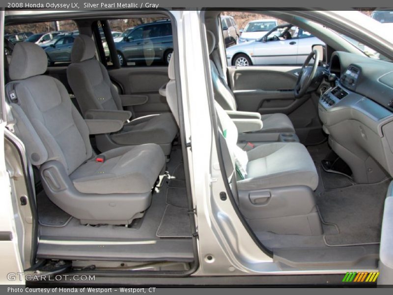 Silver Pearl Metallic / Gray 2008 Honda Odyssey LX