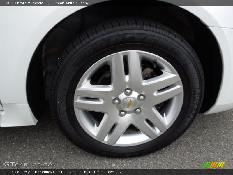 Summit White / Ebony 2011 Chevrolet Impala LT