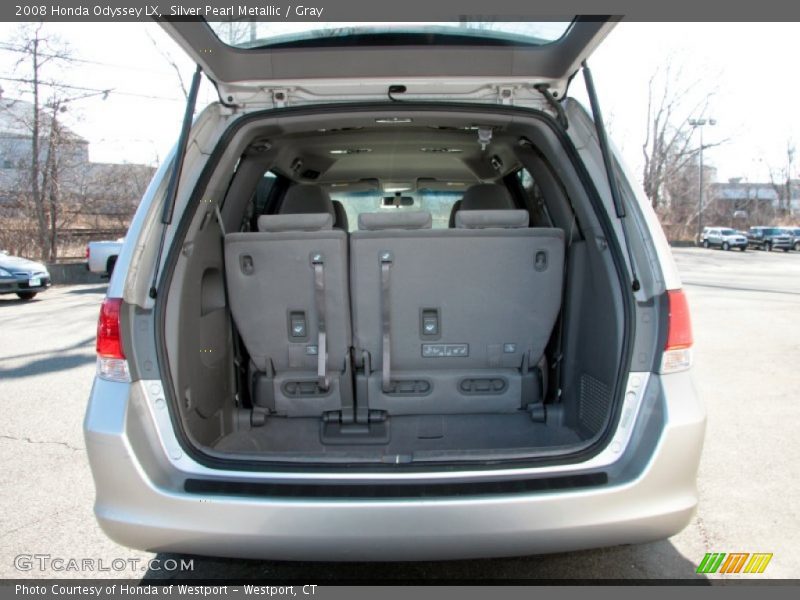 Silver Pearl Metallic / Gray 2008 Honda Odyssey LX